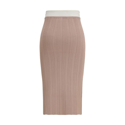 Skirt by Diesel for women in polyester & viscose multicolor features a captivating silhouette, showcasing the captivating Women's Polyester & Viscose Midi Skirt design with a sophisticated midi for a captivating look.