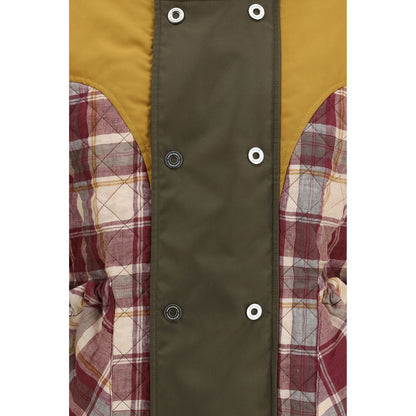 Vest by MARBELL for women in polyamide & polyester red showcases a utilitarian silhouette, artfully incorporating and a utilitarian for a truly utilitarian finish.