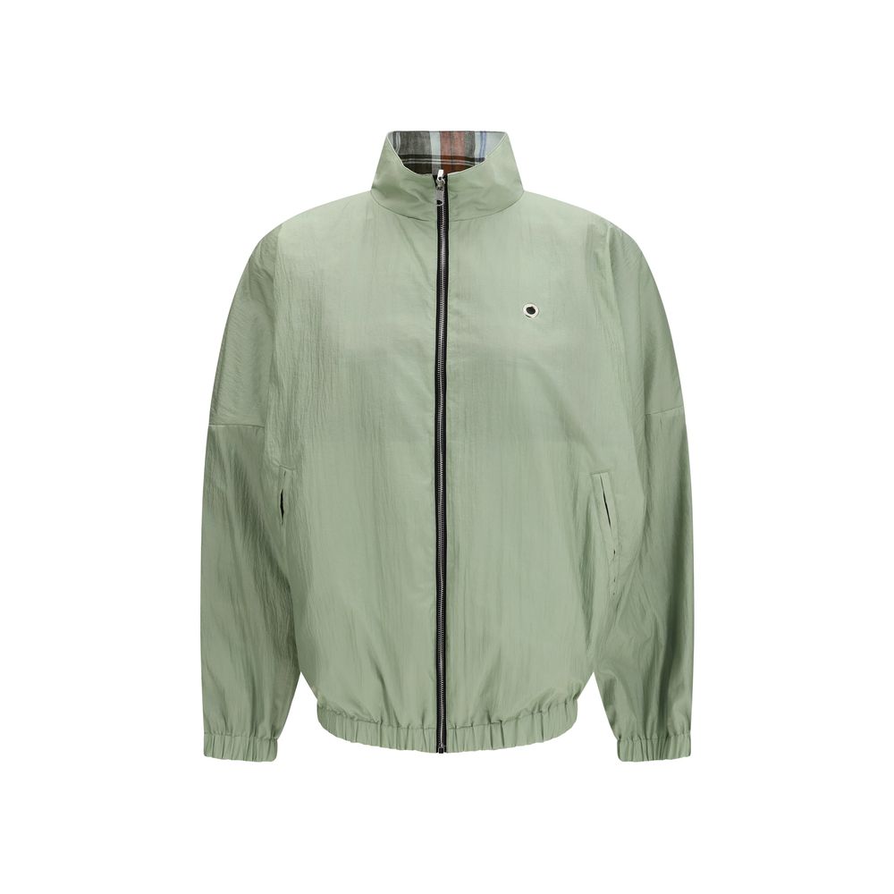 Windbreaker Jacket by MARBELL for women in linen & polyamide bordeaux features an magnificent silhouette, showcasing the sophisticated crew neckline and functional pockets & windproof for a premium, magnificent look.