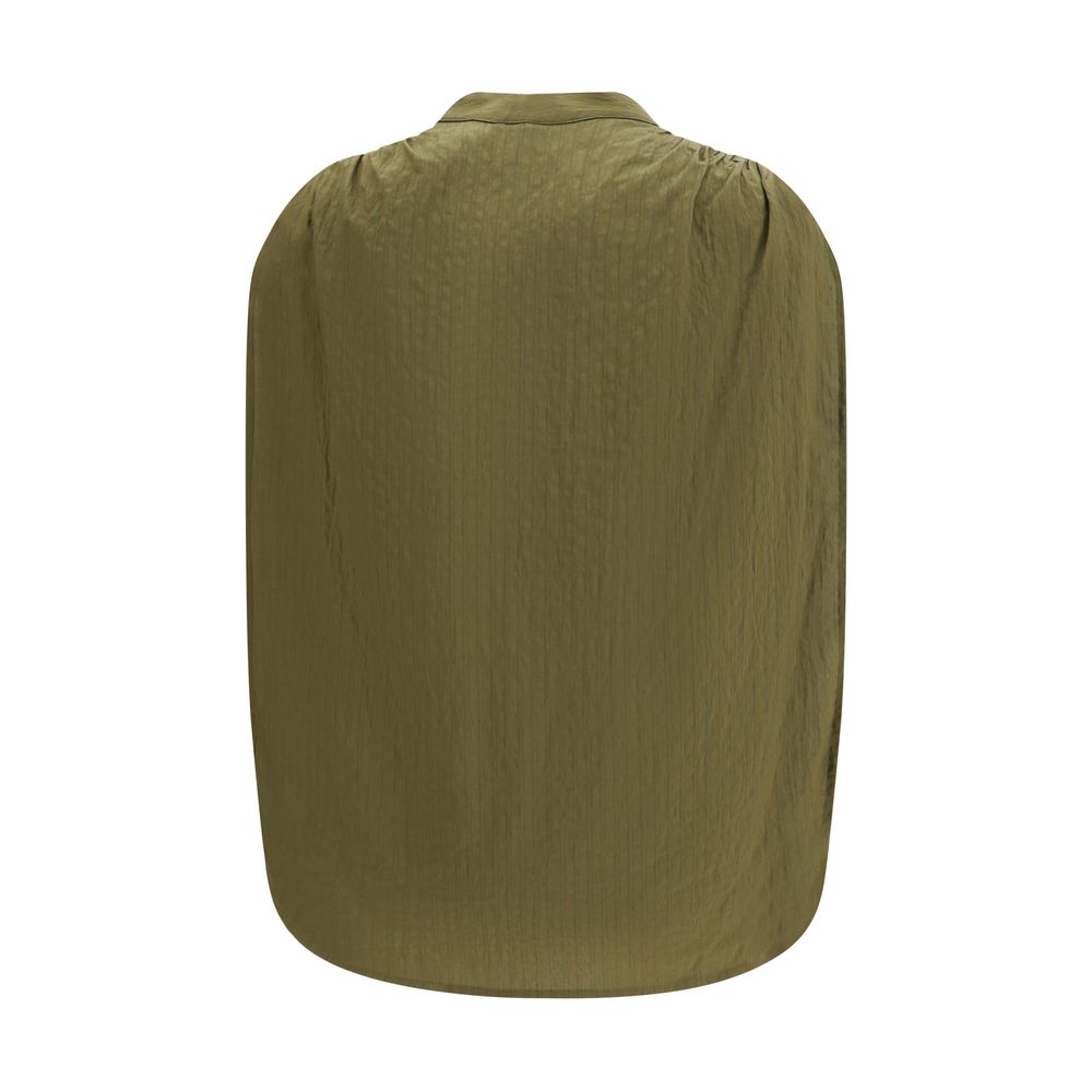 Blouse by Darkpark for women in modal polyamide & polyester bicolour features an polished silhouette, showcasing a sophisticated crew neckline and detail for a truly polished finish.