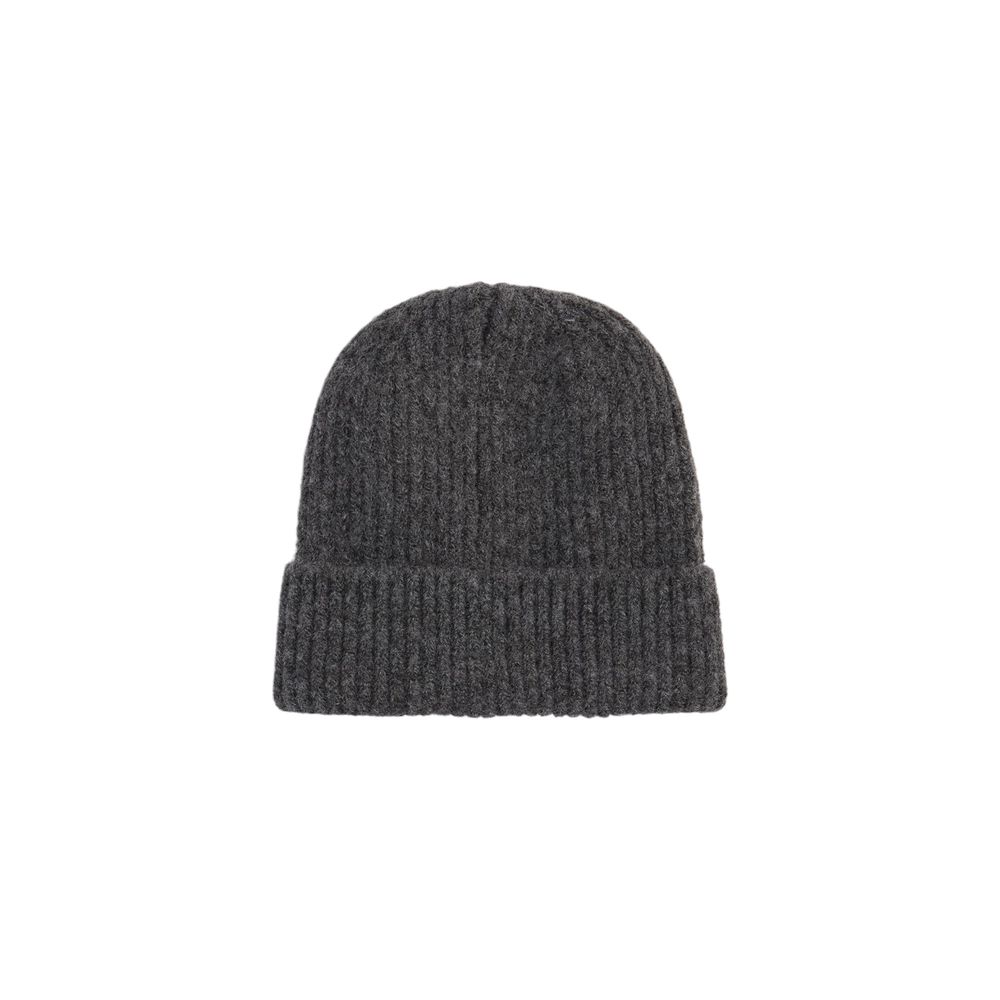 Beanie Hat by Barbour for women in stretch polyester gray & checked features a athleisure-luxe silhouette, artfully capturing the essence of the athleisure-luxe Stretch Polyester Beanie Hat design for a sophisticated look.