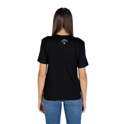 Colcci Women's Short-Sleeve Crew-Neck Cotton T-Shirt - Black Leopard Print