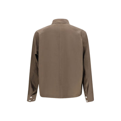 Jacket by Sacai for men in cotton bicolour presents a authentic silhouette, artfully detailed with a authentic spread-collar neckline and functional pockets for a premium authentic finish.