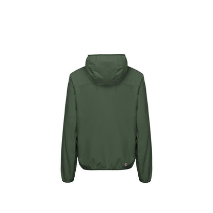 Colmar Originals Men's Stretch Polyester Hooded Windbreaker Jacket - Green