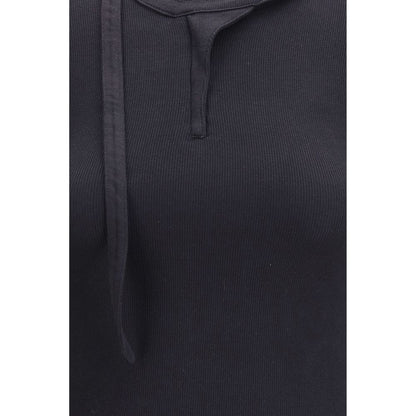 Activewear T-Shirt by Diesel for women in stretch cotton black features an ergonomic design with , highlighting a ergonomic length and ergonomic for a high-performance look.