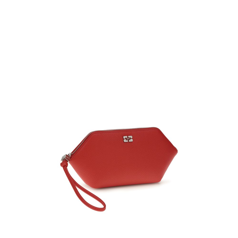 Wallet by Ganni for women in tu polyester polyurethane leather multicolor features a sleek silhouette, showcasing the sleek Bou TU Polyester Polyurethane Leather Wallet design with sophisticated compact-design eco-friendly for a premium look.
