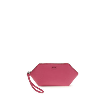 Wallet by Ganni for women in tu polyester polyurethane leather multicolor showcases a enchanting silhouette, artfully detailed with the signature style of the Bou TU Polyester Polyurethane Leather Wallet and functional compact-design eco-friendly.