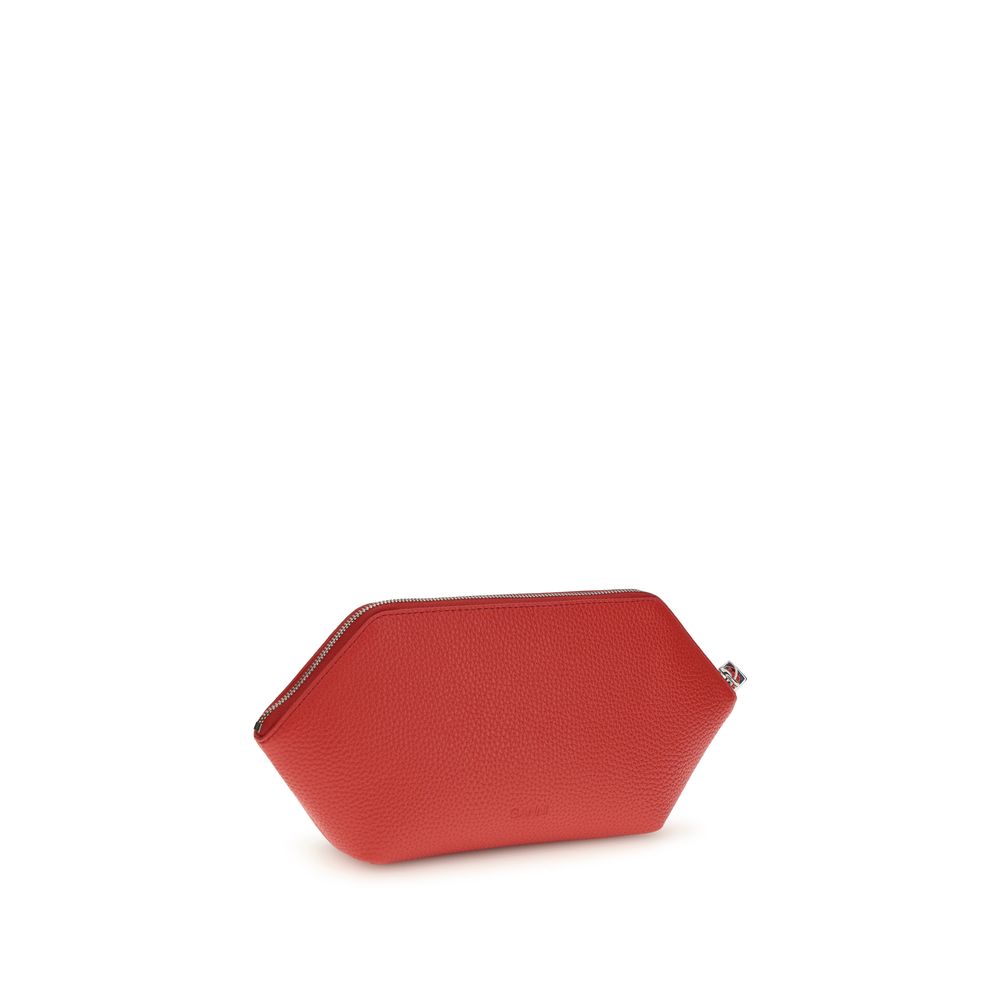 Wallet by Ganni for women in tu polyester polyurethane leather multicolor showcases a distinguished silhouette, artfully capturing the essence of the distinguished Bou TU Polyester Polyurethane Leather Wallet design with functional compact-design eco-friendly.