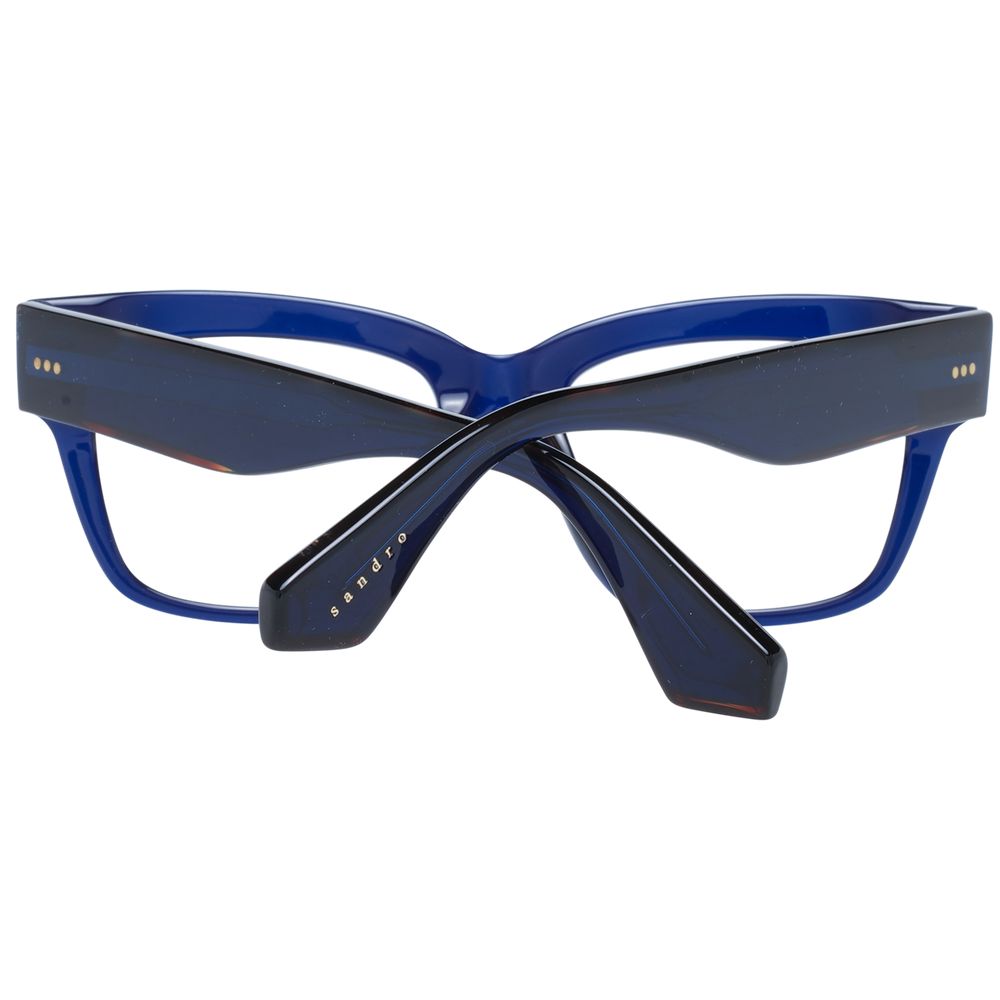 Eyeglasses Frames by Sandro for women in blue features a refined silhouette, showcasing a refined blue coloured frame and full-frame frame design for a sophisticated, premium look.