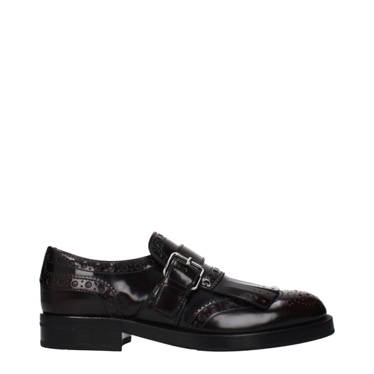 Flat Loafer Slip-On Shoes by Church's for women in leather red showcases a timeless silhouette from the Women's Leather Flat Loafer Slip-On Shoes collection, featuring a timeless flat and for a timeless finish.