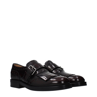 Flat Loafer Slip-On Shoes by Church's for women in leather red features an dynamic silhouette from the Women's Leather Flat Loafer Slip-On Shoes collection, defined by a dynamic and flat for a dynamic look.