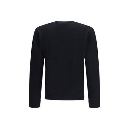 Sweatshirt by Valentino Garavani for men in virgin wool black & signature features an enviable silhouette, showcasing a premium and refined v-neck neckline for a truly enviable finish.