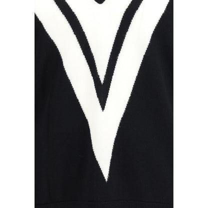 Sweatshirt by Valentino Garavani for men in virgin wool black & signature features a unrivaled silhouette with a refined and unrivaled detailing for a sophisticated look.