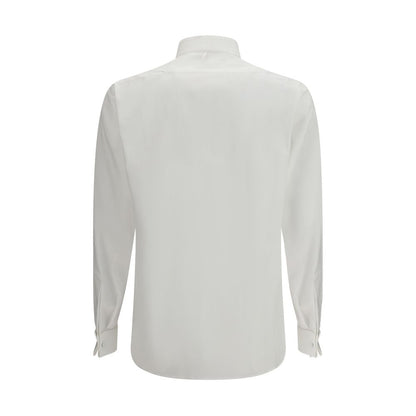 Dress Shirt by Tom Ford for men in cotton white, featuring a nuanced and nuanced for a sophisticated finish.