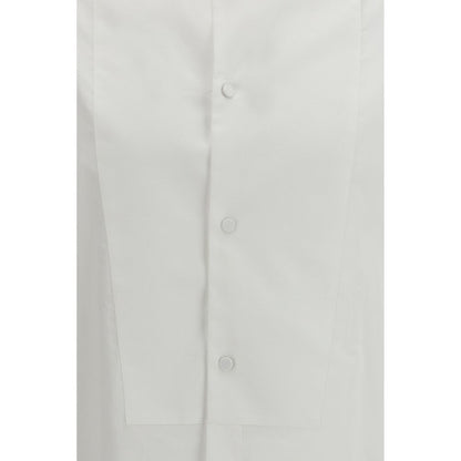 Dress Shirt by Tom Ford for men in cotton white showcases a sublime silhouette, artfully detailed with a sublime and for a sophisticated, sublime finish.