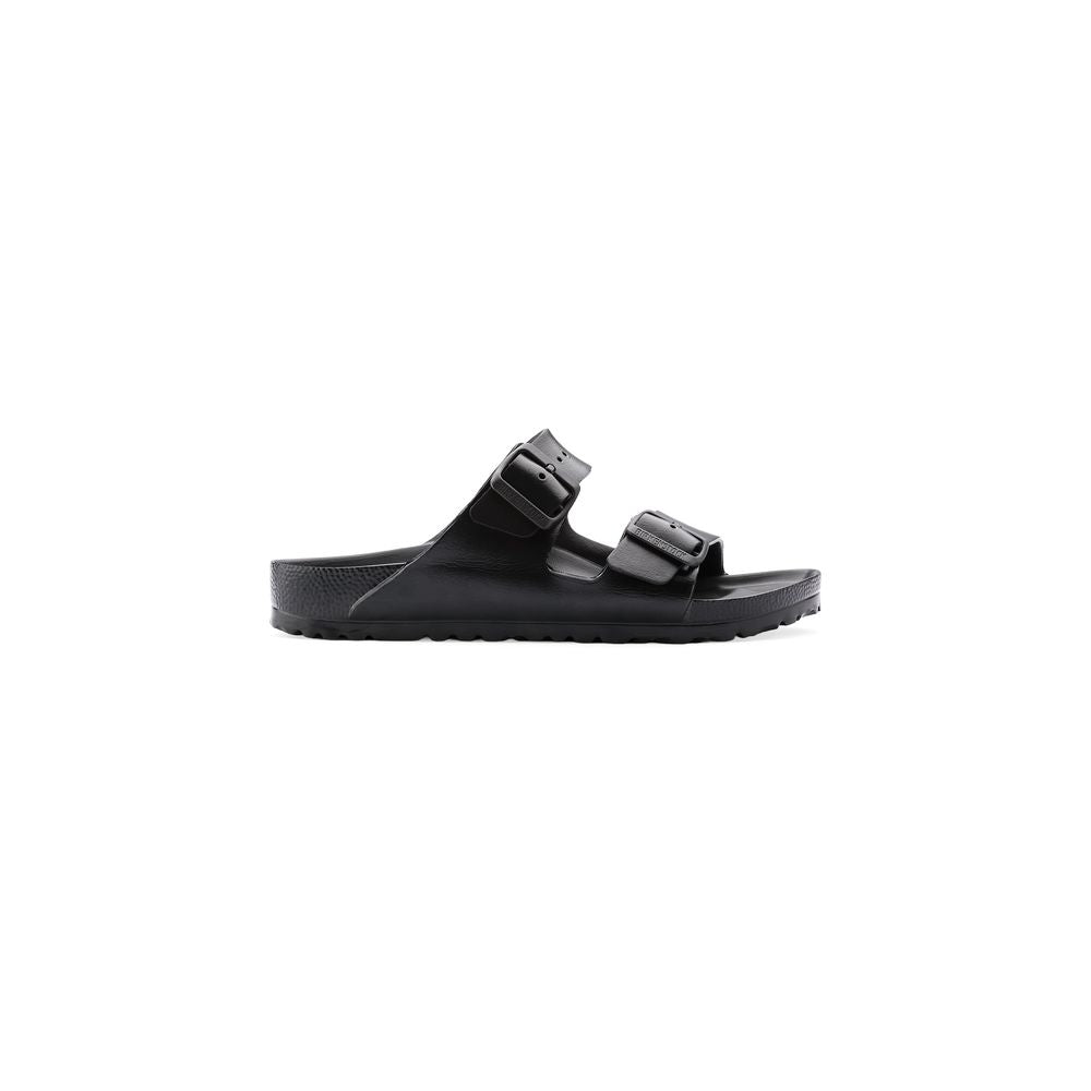 Birkenstock Men's Lightweight Polyester Flat Sandals - Black