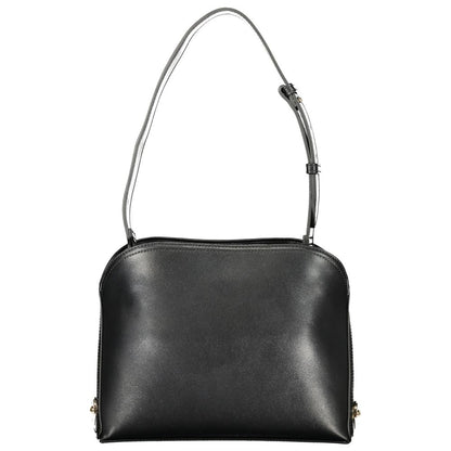 Shoulder Handbag by Twinset for women in polyurethane leather black & brown features a exquisite silhouette, showcasing a secure and exquisite with versatile shoulder-strap for a exquisite finish.