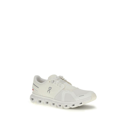 Athletic Sneakers by ON for women in tu polyester & polyurethane white features an timeless silhouette from the Women's Athletic TU Polyester & Polyurethane Sneakers collection, showcasing a timeless athletic style for a timeless look.