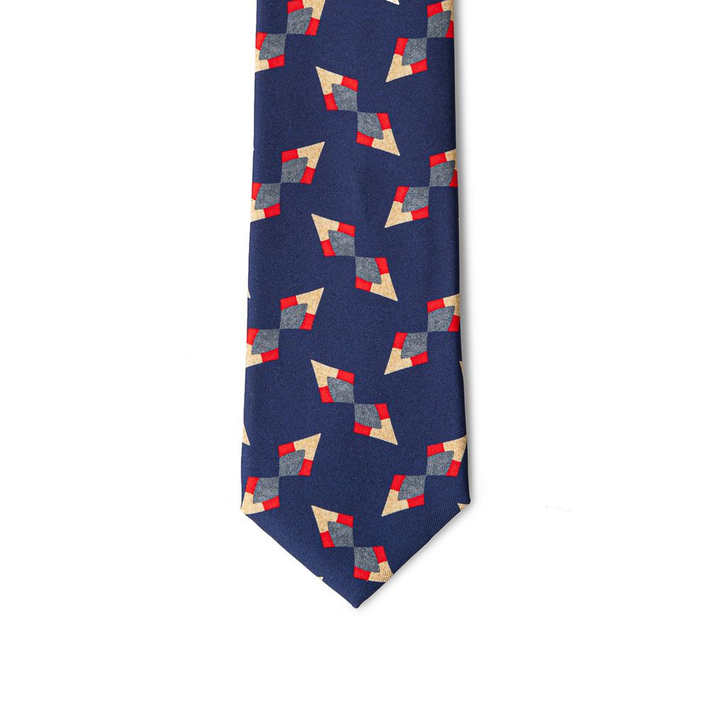 Necktie by Giorgio Armani for men in silk blue, patterned & jacquard features an effortlessly chic silhouette, showcasing a sophisticated effortlessly chic finish from the signature Silk Necktie collection.