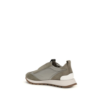 Brunello Cucinelli Women's Fashion TU & Polyester Sneakers - Bicolour