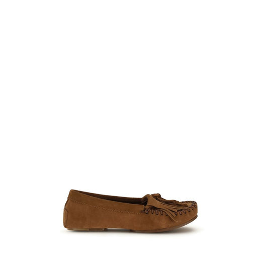 This Flat Loafer Slip-On Shoes by Paris Texas for women in bos taurus calf leather brown features an exquisite silhouette from the Women's Bos Taurus Calf Leather Flat Loafer Slip-On Shoes collection, defined by a sophisticated flat and elegant .