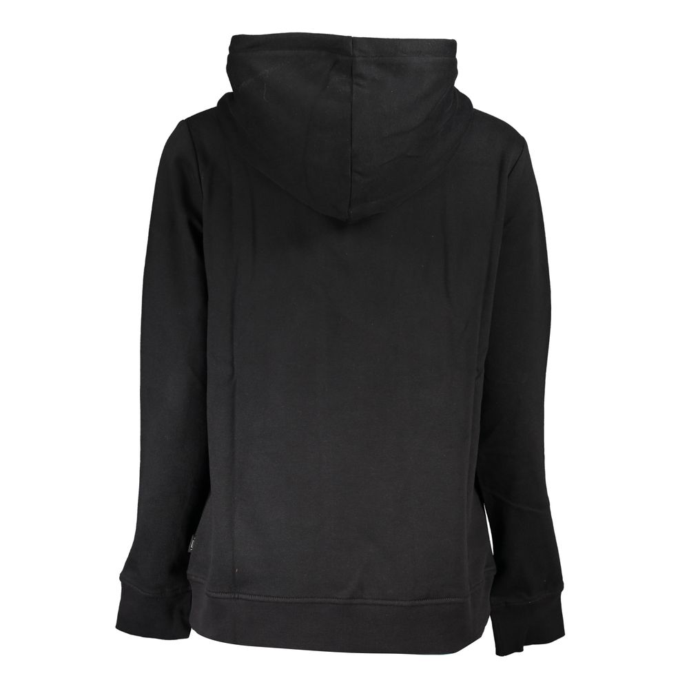 Hooded Sweatshirt Hoodie by Vans for women in cotton polyester black, gray & print features an luminous silhouette, showcasing a sophisticated and for a truly luminous look.