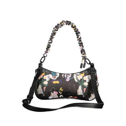 Evening Handbag by Desigual for women in polyurethane black features an refined silhouette, showcasing a secure , ample , and versatile for a sophisticated refined aesthetic.