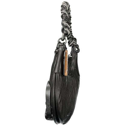Evening Handbag by Desigual for women in polyurethane black features a ornamental silhouette, showcasing a secure , ample , and ornamental for a sophisticated look.