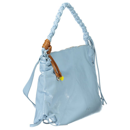 Handbag by Desigual for women in polyurethane azzurro features a exquisite silhouette, showcasing a secure and exquisite with versatile for a exquisite finish.