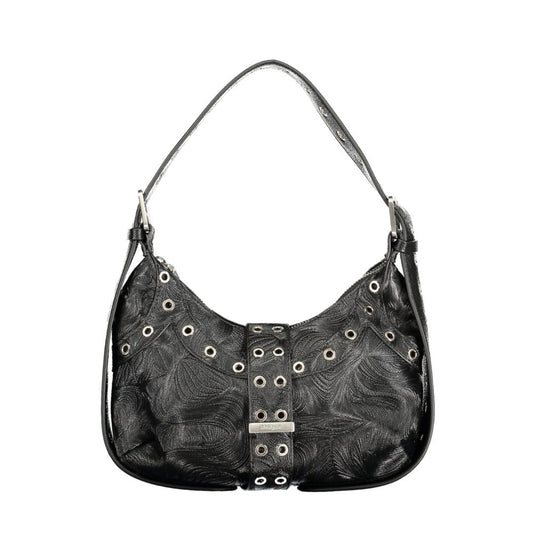 Handbag by Desigual for women in polyurethane leather black & signature features a exquisite silhouette, showcasing a secure and exquisite with versatile for a exquisite finish.