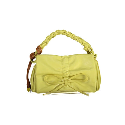 Handbag by Desigual for women in polyurethane yellow presents a ornamental silhouette, showcasing a secure , ample , and versatile for a ornamental finish.