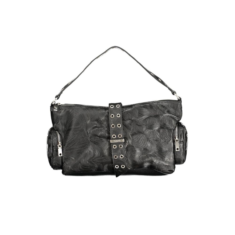 Handbag by Desigual for women in polyurethane black features a exquisite silhouette, showcasing a secure and exquisite with versatile for a exquisite finish.