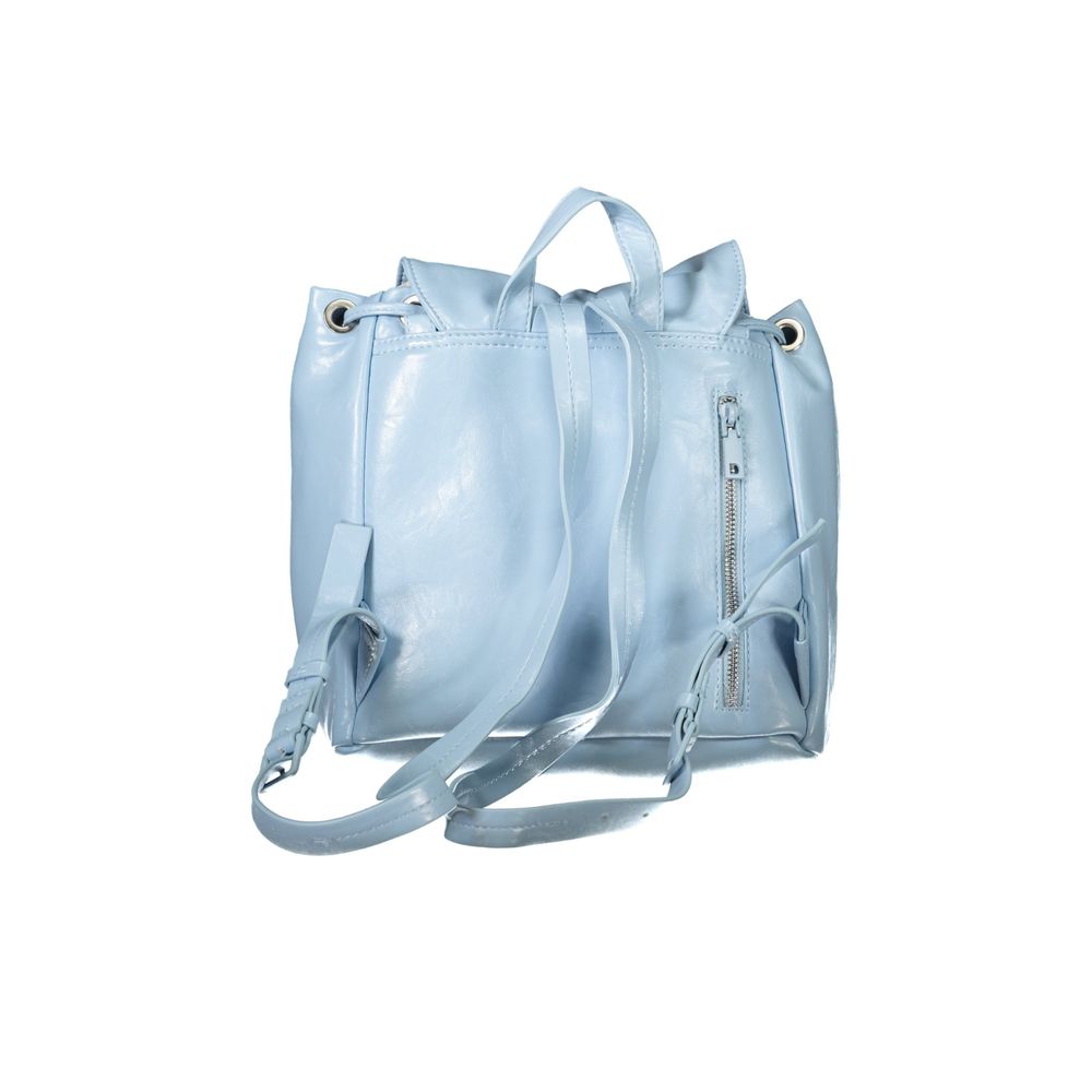Drawstring Backpack by Desigual for women in polyethylene blue & signature features a stately Rodio Prisa Polyethylene Drawstring Backpack design, showcasing a secure drawstring, ample external-pockets & internal-pockets, and versatile handle, backpack-strap & adjustable-strap for a stately finish.