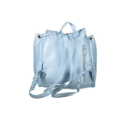 Drawstring Backpack by Desigual for women in polyethylene blue & signature features a stately Rodio Prisa Polyethylene Drawstring Backpack design, showcasing a secure drawstring, ample external-pockets & internal-pockets, and versatile handle, backpack-strap & adjustable-strap for a stately finish.