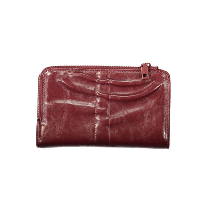 Cardholder Wallet by Desigual for women in polyethylene burgundy & purple presents a architectural silhouette from the Emma Polyethylene Cardholder Wallet collection, showcasing architectural card-organization coin-purse for a architectural finish.