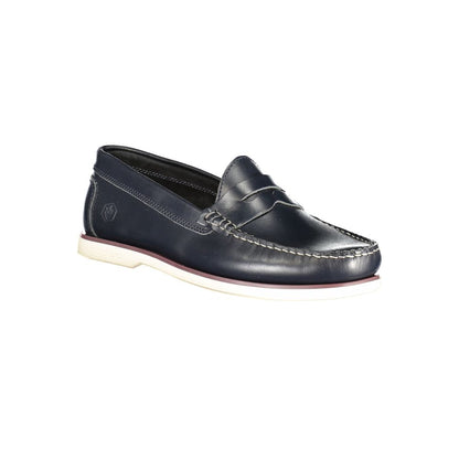 Boat Loafer Loafers Slip-On Shoes by Lumberjack for men in polyurethane leather blue features an timeless silhouette from the Men's Polyurethane Leather Boat Loafer Loafers Slip-On Shoes collection, defined by a timeless and for a timeless look.