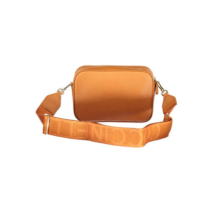 Handbag by Coccinelle for women in leather orange features a refined silhouette, showcasing a secure , organized , and versatile for a refined finish.