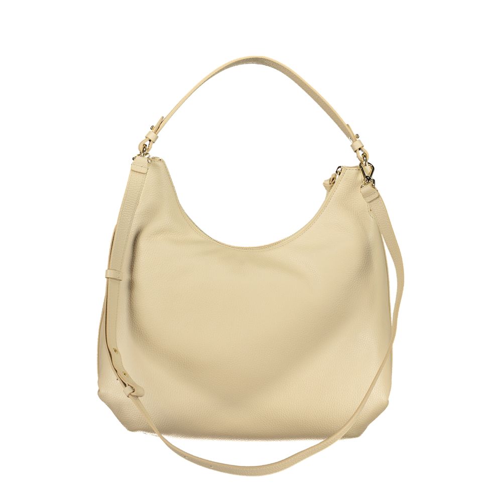 Coccinelle Leather Handbag - Beige