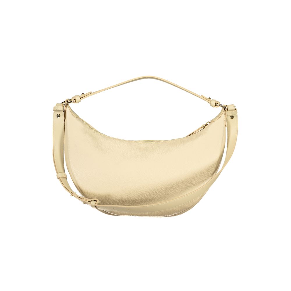 Handbag by Coccinelle for women in leather beige presents a ornamental silhouette, showcasing a secure , ample , and versatile for a ornamental finish.