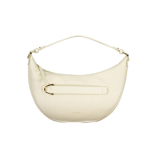 Evening Handbag by Coccinelle for women in leather white features a exquisite silhouette, showcasing a secure and exquisite with versatile for a exquisite finish.