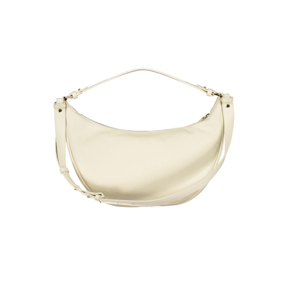 Evening Handbag by Coccinelle for women in leather white features an refined silhouette, showcasing a secure , ample , and versatile for a sophisticated refined aesthetic.