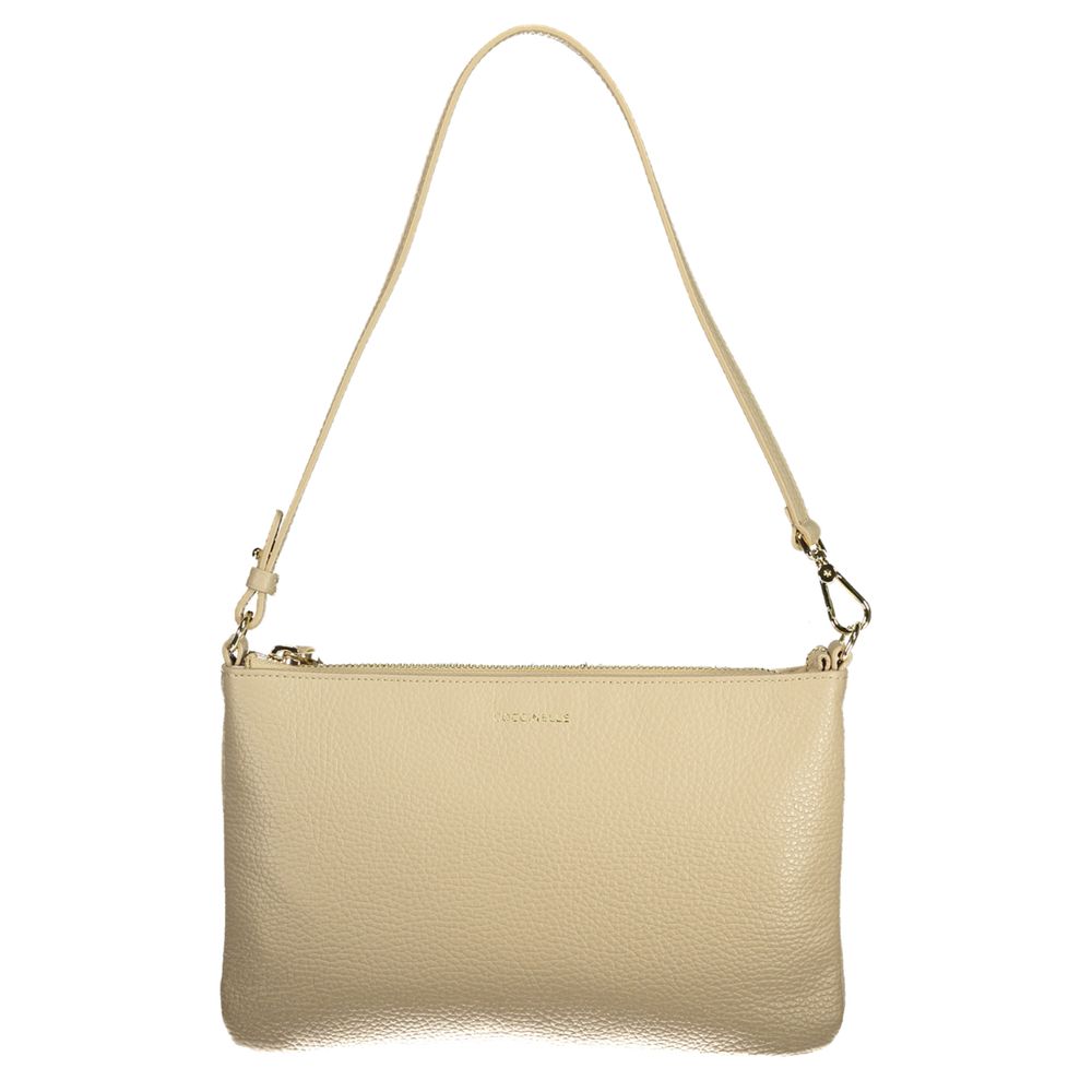 Coccinelle Leather Handbag - Beige