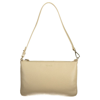 Coccinelle Leather Handbag - Beige