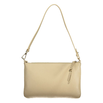 Coccinelle Leather Handbag - Beige