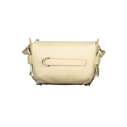 Evening Handbag by Coccinelle for women in leather beige presents a ornamental silhouette, showcasing a secure , ample , and versatile for a ornamental finish.