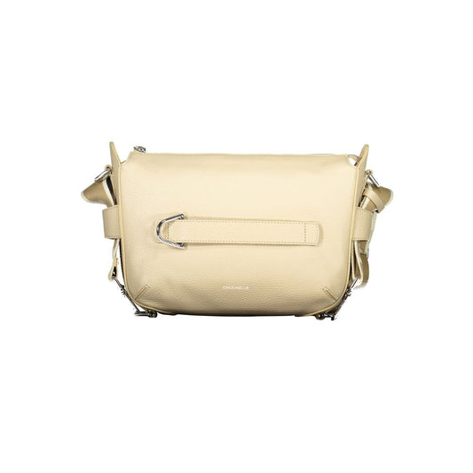 Evening Handbag by Coccinelle for women in leather beige presents a ornamental silhouette, showcasing a secure , ample , and versatile for a ornamental finish.
