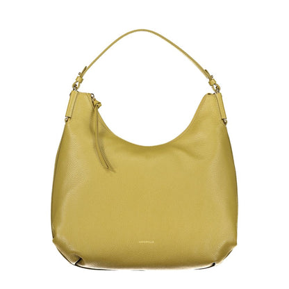 Handbag by Coccinelle for women in leather green features an refined silhouette, showcasing a secure , ample , and versatile for a sophisticated refined aesthetic.