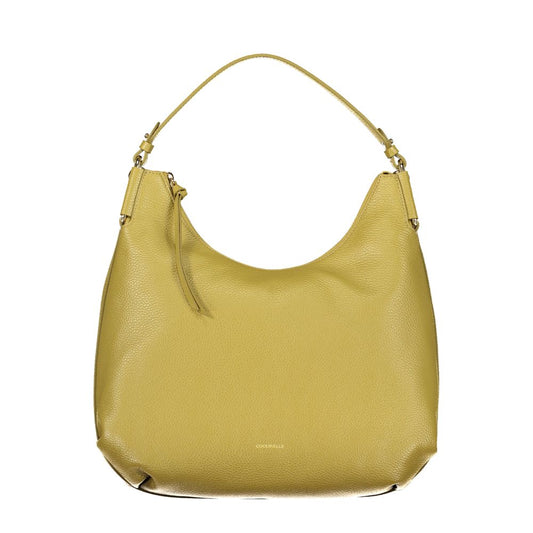 Handbag by Coccinelle for women in leather green features an refined silhouette, showcasing a secure , ample , and versatile for a sophisticated refined aesthetic.