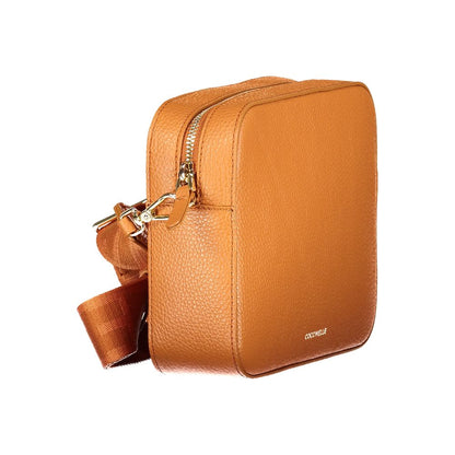 Handbag by Coccinelle for women in leather orange presents a ornamental silhouette, showcasing a secure , ample , and versatile for a ornamental finish.