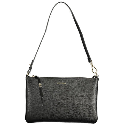Handbag by Coccinelle for women in leather black features a exquisite silhouette, showcasing a secure and exquisite with versatile for a exquisite finish.